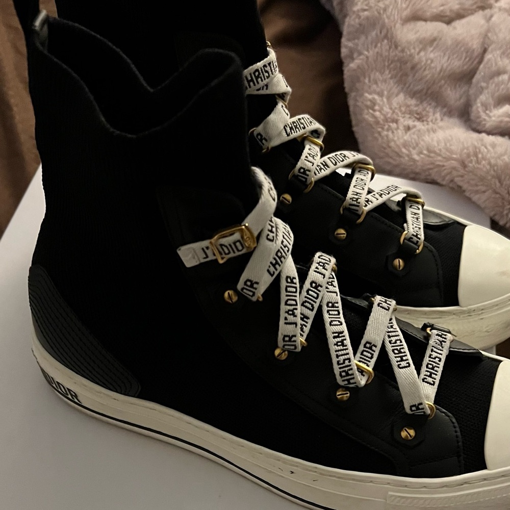 Dior chuck style sneaker still In good condition comes with box and dust bag